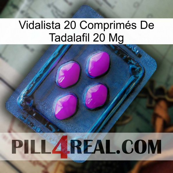 Vidalista 20 Comprimés De Tadalafil 20 Mg 04